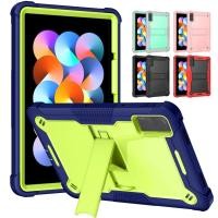 ราคา สําหรับ Xiaomi RedMi Pad SE 11 นิ้วแท็บเล็ตเกราะสําหรับ Xiaomi Pad 7 7pro 11.2 Mi Pad 6 6Pro 11 กันกระแทก Kickstand เด็กกรณี (26637182291)