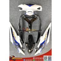 ราคา ชุดสี Yamaha Mio 2 ตา มีโอ2ตา งานเทียม สีขาวดำ (7262046644)