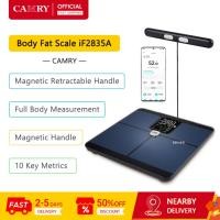 ราคา CAMRY Body Fat Scale iF2835A Max 180kg App Connectitivity 8 Electrode Heart Rate Bathroom Scale (45759417908)