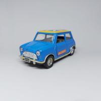 ราคา โมเดลรถเหล็ก Mini Cooper รุ่นเก่าสีฟ้าคลาสสิค (11634383215)