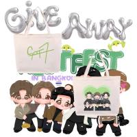 ราคา กระเป๋าหิ้ว กระเป๋าผ้าแคนวาส ถุงผ้า " GOT7 " ลูกนก IGOT7 กลับไปคอนเสิร์ต CONCERT IN BANGKOK Girl's Canvas Tote Bag (44402014557)