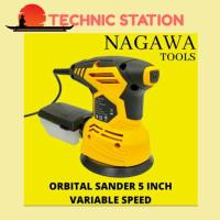 ราคา MESIN เครื่องขัดทรงกลม 5" Random Orbital Sander NOS125 NAAWA 125 5 นิ้ว (25593239159)