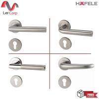 ราคา (Hafele) ชุดมือจับก้านโยกประตูสแตนเลสสตีล รุ่นพรีเมี่ยม ให้เลือก 4 แบบ (25254871038)