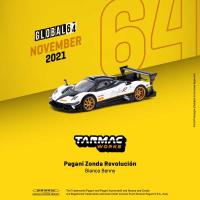 ราคา (ล้อยางพรีเมียม) Tarmac Works 1/64 Pagani Zonda Revoluciade Benny รถโมเดล - GLOBAL64 (ใหม่) (26490041137)