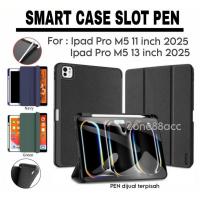 ราคา Smartcase ปากกาสล็อต Ipad Pro M5 2025 11" นิ้ว / 13" นิ้ว \ case ipad pro m5 / ปลอก ipad pro m5 \ case ipad pro m5 11 นิ้ว \ case ipad pro 11 นิ้ว / ipad pro m5 (55401642758)