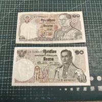 ราคา ประเทศไทยรุ่นเก่า 10 บาทธนบัตรหนึ่งชุดการไหลเวียนลักษณะการจัดส่งแบบสุ่ม% ถาม260401 (53808044160)