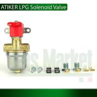 ราคา ติ๊กแก๊ส แบบมีกรอง ATIKER เหมาะสมกับรถยนต์ที่ติดแก๊ส LPG ระบบดูด เครื่องยนต์คาร์บูเรเตอร์ - ATIKER LPG Solenoid Valve (24453374567)