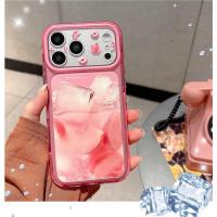 ราคา ไอโฟน 17 มือโปร สูงสุด ก้อนน้ําแข็งลายลูกพีชชิ้น เคสโทรศัพท์วัสดุอะคริลิค (47662367698)
