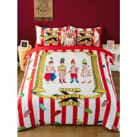 ราคา HARRY POTTER X SHEIN 3pcs Jelly Bean Printed Bedding Set Duvet Cover ปลอกผ้านวม 200x230cm. พร้อมปลอกหมอน 2 ใบ พร้อมส่ง (26973075536)
