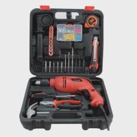 ราคา 13MM Impact Drill Electric Power Tools Combination Set Toolbox Hardware For Home Repair DIY Project (50654086412)