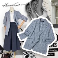 ราคา ❌sold❌KENNETH COLE New York Blazer ผ้าหนากลางๆ cotton ผสม polyester ทรง oversized (29807014007)