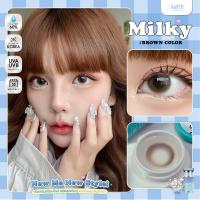 ราคา คอนแทคเลนส์ รุ่น : Milky ( ilens )Size : S สี : Brown/Gray (56805027258)
