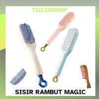 ราคา TOCOSHOP Magic หวีผมปฏิบัติ Anti-Tangle หวีผม Anti-Tangle หวี Static Anti-Tangle นวด (53306178159)