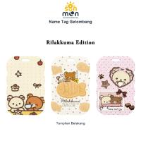 ราคา Sun Moon Printing ID Card Holder Wave Rilakkuma Edition Nametag Without Strap Card Holder Wave Card Holder Cartoon Bear (58104799681)