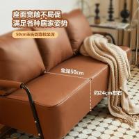 ราคา โซฟาย้อนยุคเช่าบ้านร้านขายเสื้อผ้าที่เรียบง่ายพาร์ทเมนท์ห้องนั่งเล่น ผู้มีอิทธิพล คู่สามรูปแบบใหม่โซฟาพาร์ทเมนท์ขนาดเล็ก (47813004590)