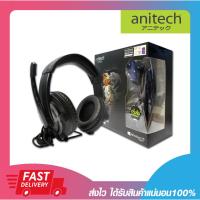 ราคา หูฟังราคาถูก หูฟังมือถือ ANITECH AK73 Gaming Headphone Jack 3.5mm*2 รับประกัน 2 ปี (23447980510)