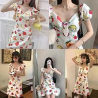 ราคา ชุดเดรส ลายผลไม้รวม (2276957095)