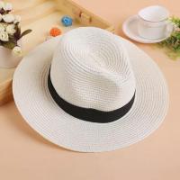 ราคา หมวกปานามา (Panama Hat) รุ่น Hot หมวกสานปีกกว้าง ผ้าคาดสีดำ (2288233528)