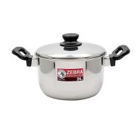 ราคา [สินค้าส่งด่วน] ZEBRA หม้อหุงต้ม TIGER 24 ซม. ZEBRA TIGER POT 24 CM. (51108064193)