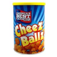 ราคา Cheez Ballz ขนมทอดกรอบชีสบอล นำเข้าจากอเมริกา 85g. America's Best Cheez Ballz (3874631964)