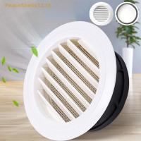 ราคา Peaceshells ผนังภายนอก Air Vent Grille พลาสติกรอบ Air Exhaust Vent Grille Ducting TH (28630788533)