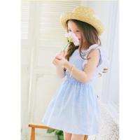 ราคา 250 : เสื้อผ้าเด็ก พร้อมส่ง - เดรส เด็กผู้หญิง สีฟ้า ( แฟชั่นสไตล์เกาหลี ญี่ปุ่น เด็กเล็ก เด็กโต ) (4347116679)
