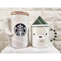 ราคา 2019 Korea Starbucks Christmas polar bear ceramic canister Best Gift Tracking 942 mL. and Polar Bear Cap Mug 473ml (26558440737)