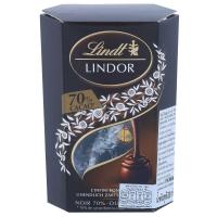 ราคา ลินด์ลินเดอร์ดาร์กช็อกโกแลค70เปอร์เซ็นต์ 200ก Lindt Lindor Dark Chocolate 70percent 200g [8003340094052 ] (55755820218)