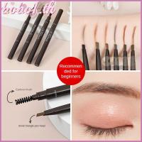 ราคา Tattielove Berbeini ดินสอเขียนคิ้วแบบหมุนอัตโนมัติสองหัวกันน้ํา กันเหงื่อ non-faint fine triangle นักร้องหญิงอาชีพ (57212809917)