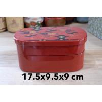ราคา กล่องข้าวญี่ปุ่น กล่องเบนโตะ สีดำ-แดง สไตล์ญี่ปุ่น กล่องใส่อาหาร ญี่ปุ่น 100% (7952714272)