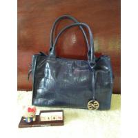 ราคา กระเป๋าสะพายหนังแท้สีน้ำเงินssamzie (18961970339)