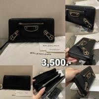 ราคา Used Balenciaga Zippy Wallet ของแท้100% (29666933163)
