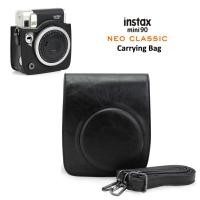 ราคา Fujifilm Instax Mini 90 NEO Classic Camera Retro Case Bag สีดํา + สายคล้องไหล่ (53712260447)
