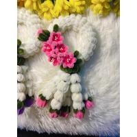 ราคา พวงมาลัยลวดกำมะหยี่ พวงมาลัยไหว้พระ พวงมาลัยไหว้ผู้ใหญ่ (52608161111)