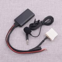 ราคา Car Bluetooth AUX Audio Cable Adapter Mic For Mazda 3 5 6 MX-5 RX-8 Stereo Radio Multimedia AUX Cab (40681832820)