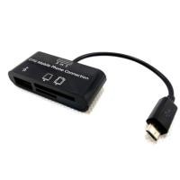 ราคา Card Reader + HUB For OTG Mobile Phone ( Support Android ) (1726116725)