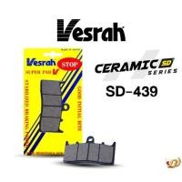 ราคา ผ้าเบรค Vesrah SD-439 ผ้าเบรคหน้า BMW R1150RS R1150RT ปี 2001-2004 (22513739465)