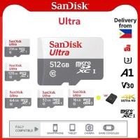 ราคา SanDisk Ultra microSDXC UHS-I Class10 16GB/32GB/64GB/128GB/256GB/512GB/1TB/ (46910977853)
