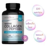 ราคา Neocell Marine Collagen Peptides + Hyaluronic Acid คอลลาเจนจากปลาทะเล+กรดไฮยาลูรอนิก 120 แคปซูล (ของแท้ มี อย.) (45203518170)
