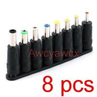 ราคา อะแดปเตอร์ปลั๊กแจ็ค DC ตัวเมีย 1lot = 8pcs DC Power Jack 5.5mm x 2.1mm Female plug To 6.5mm 6.3mm 4.8mm 4.4mm 4.0mm 3.5mm 2.5mm 1.7mm 1.35mm Male Plug adapter (17046235747)