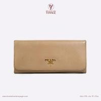 ราคา P R A D A Saffiano Long Wallet Dc12 (20595241200)