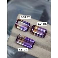 ราคา พลอยแท้ อเมทริน Natural Ametrine พลอย พลอยดิบ พลอยธรรมชาติ พลอยหายาก อัญมณี จิวเวลรี่ ซิทริน อเมทิสต์ หิน Gemstone Gems (44030592439)