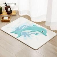 ราคา พรมหินเช็ดเท้าญี่ปุ่น--//มีลาย//-- ขนาด 39x60 cm. #P009 (48002919974)