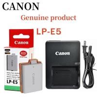 ราคา 【CANON Genuine product】CANON Digital Camera Battery LP-E5 LC-E5E Battery+Charger (53710334456)