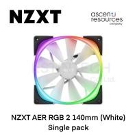ราคา CASE FAN (พัดลมเคสคอมพิวเตอร์) NZXT AER RGB 2 140mm (White) Single Pack ของใหม่ประกัน 2ปี (15949737800)