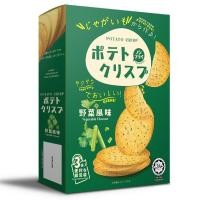 ราคา วินทูโปเตโต้คริสป์แครกเกอร์มันฝรั่งอบกรอบรสผัก 60ก Win2 Potato Crisp Vegetable Flavour 60g. [บาร์โค้ด 9555319111967] (52262730904)