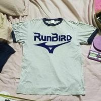 ราคา เสื้อยืด ringer vintage mizuno runbird ขนาด 20x27 นิ้ว (54905625762)