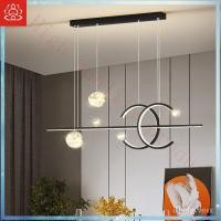 ราคา New Restaurant Chandelier Modern Minimalist Dining Chandelier Starry Chandelier Coffee Table Crystal Chandelier Bar Inte (21585007678)