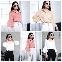 ราคา เสื้อเชิ้ตแฟชั่น ใส่ทำงาน ใส่ออกงาน (3266830284)