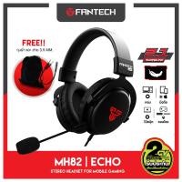 ราคา FANTECH หูฟังเกมมิ่งครอบหู Gaming Headset คุณภาพเสียงสูง ไมโครโฟนในตัว สำหรับ PC/PS4/PS5 รุ่น MH92 (2217549608)